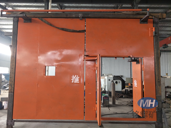 MH銘輝礦山?-?無壓自動(dòng)透視風(fēng)門的應(yīng)用